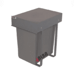 سطل زباله تک مخزنه ریلی متوسط اکونومی آلبا - Alba