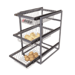 سبد چند منظوره ریلی سه طبقه آلبا - Alba - Image 2