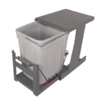 سطل زباله تک مخزنه ریل کف بزرگ ساچمه ای آلبا - Alba