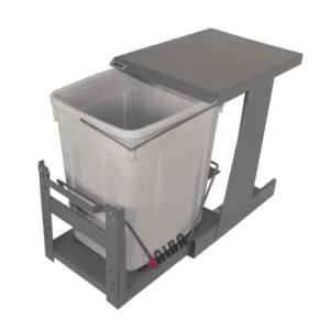 سطل زباله تک مخزنه ریل کف بزرگ ساچمه ای آلبا - Alba