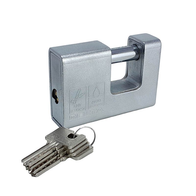 قفل کتابی 98 میلی متر روکش فولاد B-100098 دلتا - Delta