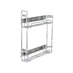 سبد جا بطری ریل بغل ایتالیایی دو طبقه آذین - Azin