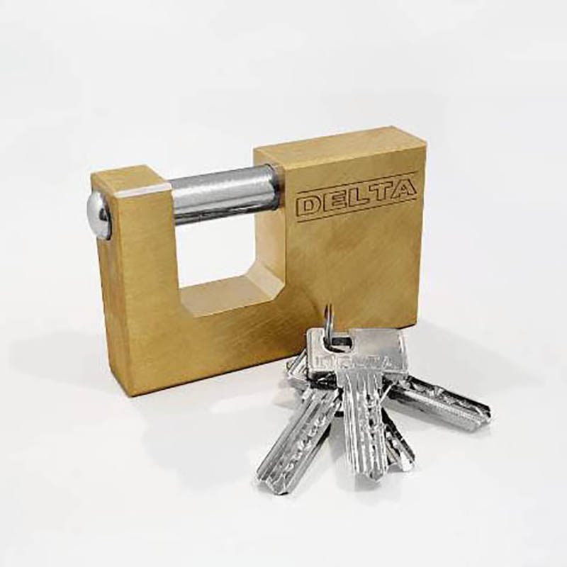 قفل کتابی برنجی 7 سانتی متری B-1070 دلتا - Delta