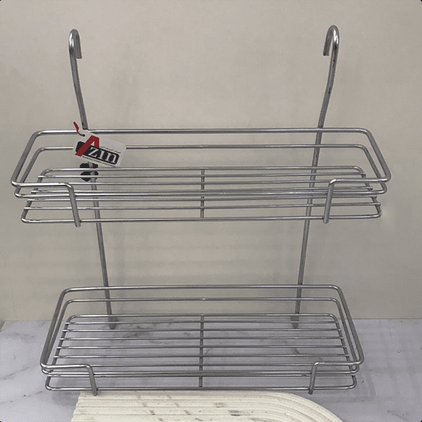 جا ادویه و حبوبات دو طبقه آویز آذین - Azin {color}