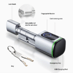 سیلندر هوشمند اثرانگشت و کارت 2-FDC روستیک - Rustic