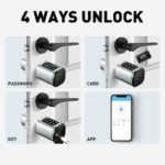 سیلندر هوشمند رمز و کارت 2-CDC روستیک - Rustic - Image 2