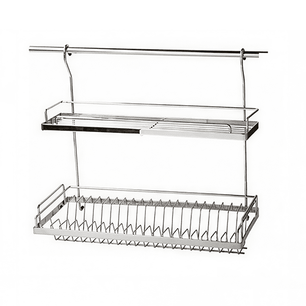 جابشقابی دو طبقه آویز تسمه ایی آذین - Azin