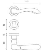 دستگیره رزت 5000R دستگیره ایران - Dastgireh Iran - Image 2