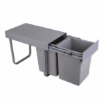 سطل زباله ریلی دو مخزن متوسط آذین - Azin