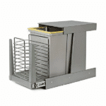 سطل زباله ریلی تک مخزن سبددار آذین - Azin