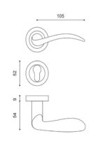 دستگیره رزت 4000R دستگیره ایران - Dastgireh Iran - Image 5