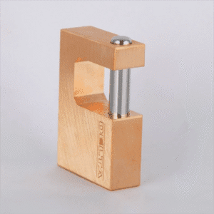 قفل کتابی برنجی 9 سانتی متری B-1090 دلتا - Delta