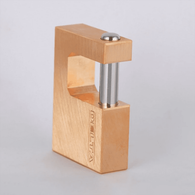 قفل کتابی برنجی 9 سانتی متری B-1090 دلتا - Delta