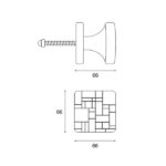 دستگیره ورودی 5904R دستگیره ایران - Dastgireh Iran - Image 3