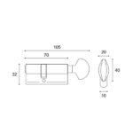 سیلندر سرویس دستگیره ایران - Dastgireh Iran