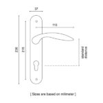 دستگیره پلاک 3000S دستگیره ایران - Dastgireh Iran - Image 3