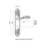 دستگیره پلاک 8200 دستگیره ایران - Dastgireh Iran - Image 3