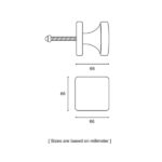 دستگیره ورودی 5804R دستگیره ایران - Dastgireh Iran