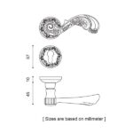 دستگیره رزت 8300R دستگیره ایران - Dastgireh Iran - Image 3