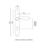 دستگیره پلاک 1600S دستگیره ایران - Dastgireh Iran - Image 3