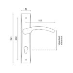دستگیره پلاک 2100 دستگیره ایران - Dastgireh Iran - Image 3