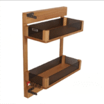 مینی سوپر پهلو چوب شیشه دو طبقه آلبا - Alba  مدل SKU5627