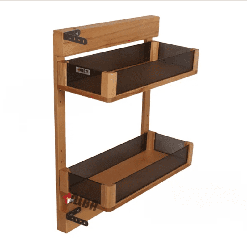 مینی سوپر پهلو چوب شیشه دو طبقه آلبا - Alba  مدل SKU5627