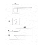 دستگیره رزت 700 زرفین - Zorfin - Image 6